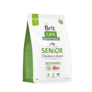 Brit Care Dog Sustainable Senior Chicken & Insect Karma Dla Starszych Psów