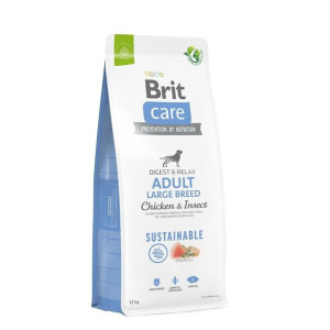 Brit Care Dog Sustainable Adult Large Breed Chicken & Insect Karma Dla Doro