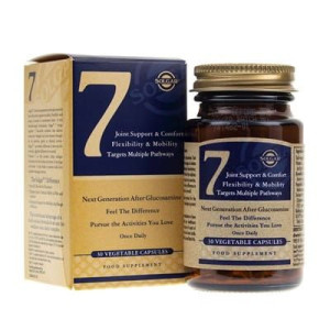 Solgar 7 - na stawy (boswellia, kurkuma, kolagen,bioperyna) SOLGAR7 (30 kps