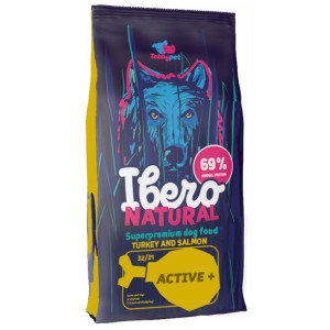 Ibero Natural Adult Active Turkey and Salmon 3kg