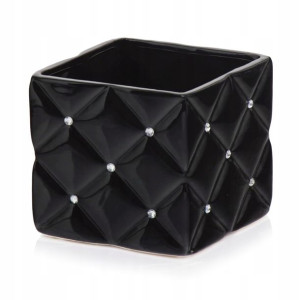 Doniczka OSŁONKA DONICZKI ceramiczna KRYSZTAŁKI