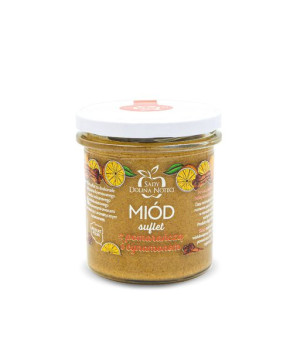 Miód suflet z Pomarańczą i Cynamonem 350g SADY DOLINA NOTECI