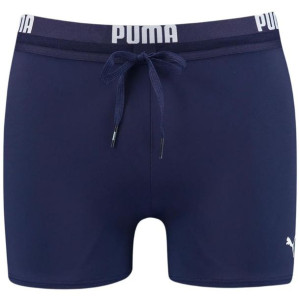 Spodenki kąpielowe męskie puma swim men logo swim trunk granatowe 907657 01