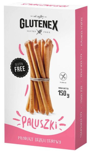 Paluszki Bezglutenowe Grissini 150 g Glutenex