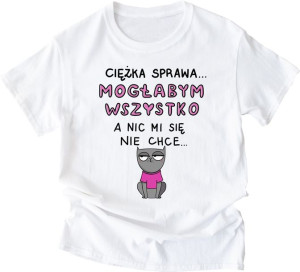 Koszulka damska z nadrukiem