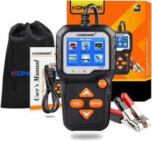 TESTER DO AKUMULATORÓW 6V 12V Konnwei KW650 Druk