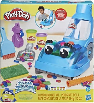 Play-doh Zoom Zoom Odkurzacz Zestaw Sprzątający