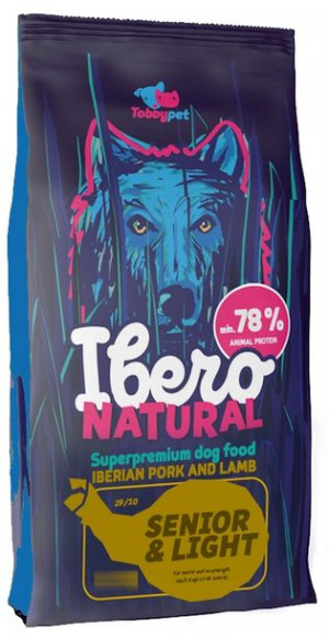 Ibero Natural Senior Light Pork and Lamb 3kg