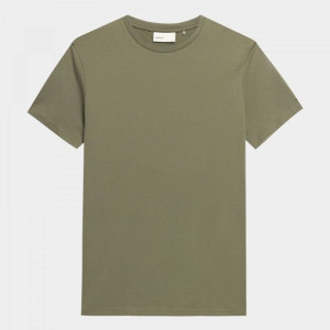 Koszulka męska Outhorn khaki -  OTHAW22TTSHM058-43S
