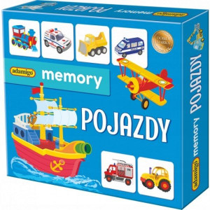 Gra planszowa MEMORY- POJAZDY