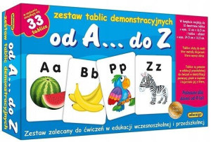 Gra planszowa Od A do Z Adamigo zestaw edukacyjny