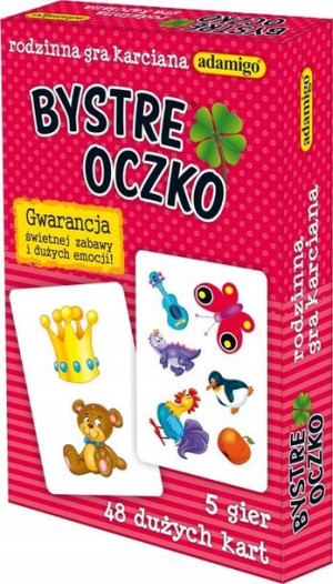 Bystre oczko karty Adamiago ĆWICZ SPOSTRZEGAWCZOŚĆ