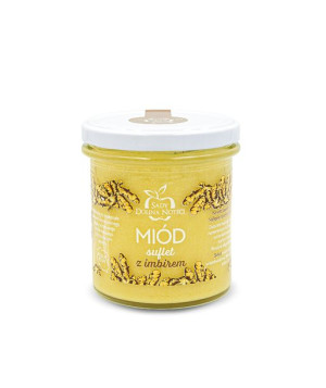 Miód suflet z imbirem 350g SADY DOLINA NOTECI