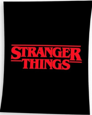 Koc 150x200 Mikrofibra Stranger Things Narzuta