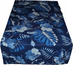 Bieżnik Obrus 60x180 Bawełniany Monstera Liście