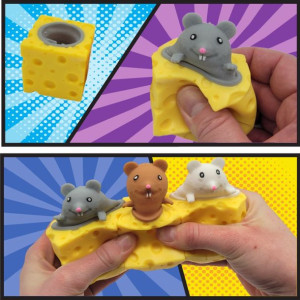 MOCHI MYSZKA w SERKU GNIOTEK SQUISHY antystresowy