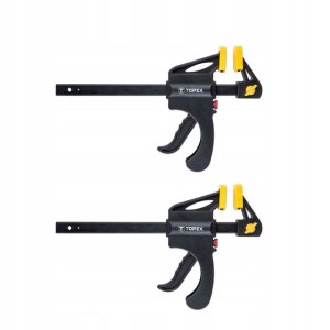 2 x Ścisk automatyczny 150 x 60 mm, TOPEX 12A515