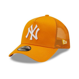 NEW ERA pomarańczowa czapka z daszkiem TRUCKER NYY