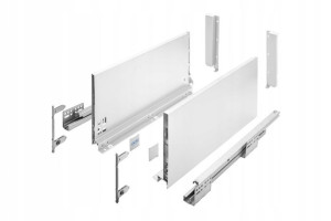 Szuflada Axis Pro Push Open Wysoka L550 H199 Biała Pb-axispro-p2o-kpl550d1