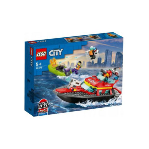 Lego City Łódź Strażacka Motorowka Klocki 60373 5+