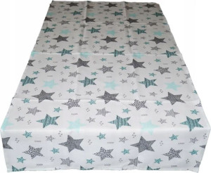 Bieżnik Obrus 60x120 Bawełniany Gwiazdki Gwiazdy