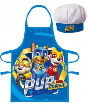Fartuch Fartuszek Dziecięcy Psi Patrol Paw Czapka