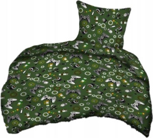 Pościel 140x200 Dziecięca Gamerska Gry Game Pad