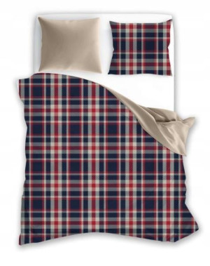 Pościel 200x220 Flanelowa Flanela Bawełna Ciepła