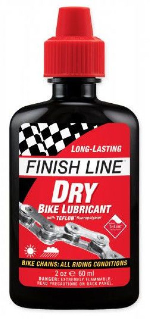 Olej do łańcuchów rowerowych Finish Line Teflon Plus 60 ml