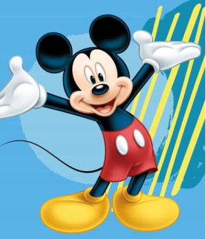 Koc 120x140 Kocyk Myszka Mickey Haft Imię Polar