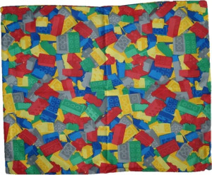 Poszewka na Poduszkę 40x60 Klocki Klocuszki Kloce