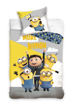 Pościel 160x200 Dziecięca Minionki Minions Miniony
