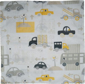 Bawełniana Poszewka 40x40 Auta Autka Samochody Car