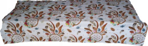 Obrus Bawełniany Łapacz Snów Pióra 140x140 Bawełna