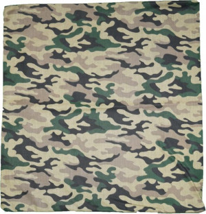 Bawełniana Poszewka 40x40 Moro Wojskowa Militarna