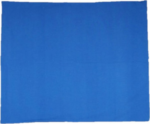 Poszewka na Poduszkę 50x60 Jednobarwna Niebieska