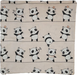 Poszewka na Poduszkę 40x40 Panda Pandy Miś Misie