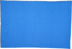 Bawełniana Poszewka 40x60 Jednobarwna Niebieska