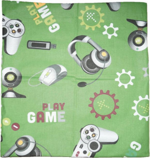 Poszewka na Poduszkę 45x45 Gamer Gamerska Pad Gry