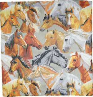 Poszewka na Poduszkę 45x45 Konie z Końmi Koń Horse