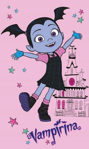 Ręcznik Do Przedszkola 30x50 Imię Haft Vampirina