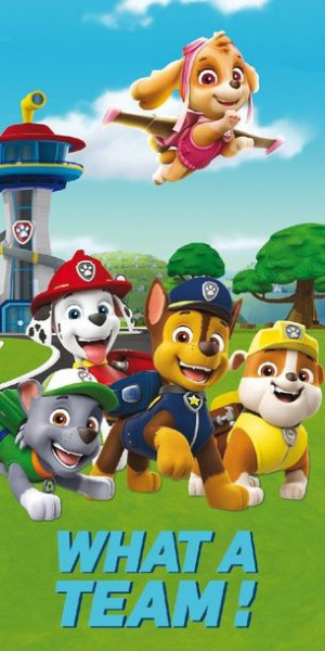 Ręcznik Plażowy 70x140 Psi Patrol Paw Pieski Psy