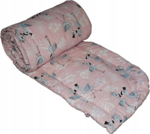 Ocharniacz 180x30 cm do Łóżeczka 120x60 Flamingi