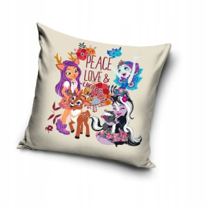Enchantimals Poszewka na Poduszkę 40x40 Lalki Lale