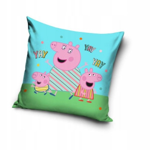 Świnka Peppa Pig Poduszka z Poszewką 40x40 George
