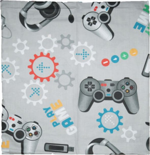 Poduszka z Poszewką 40x40 Gamer Gamerska Pad Gry