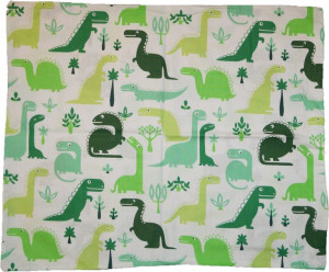 Poszewka na Poduszkę 50x60 Dino Dinozaury Flanela