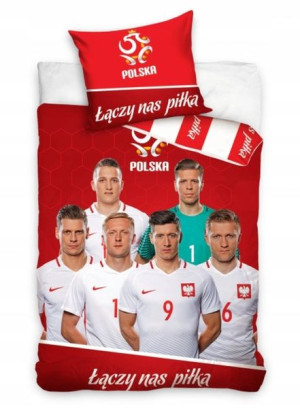 Pościel 160x200 Reprezentacja Polski Lewandowski