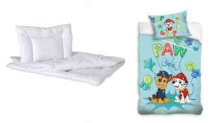 Kołdra Poduszka 100x135 Pościel Psi Patrol Paw Psy