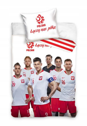 Pościel 160x200 Reprezentacja Polski Lewandowski